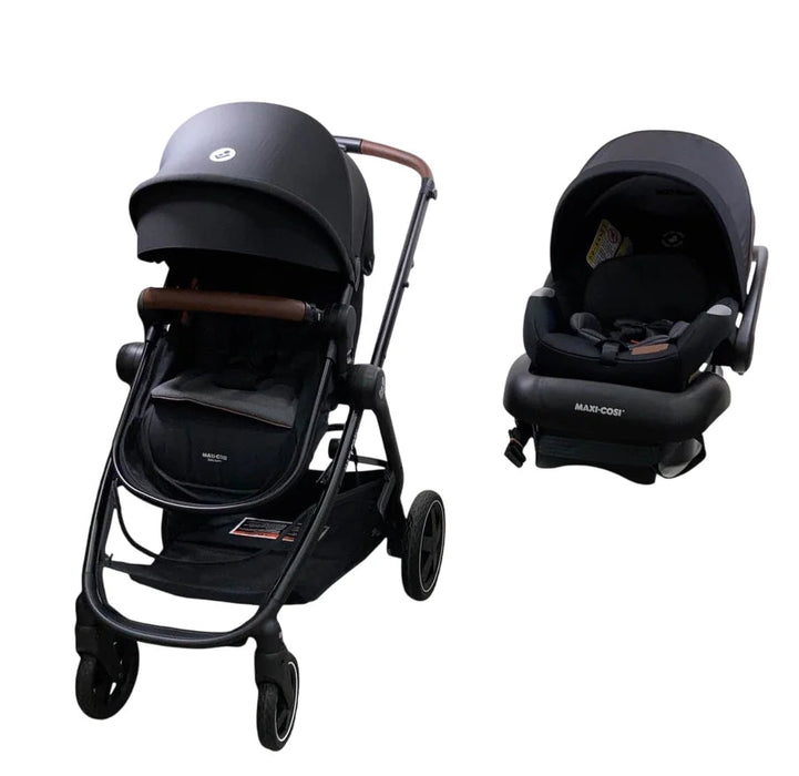 Maxi-Cosi Zelia2 Luxe Travel System, New Hope Black, 2025