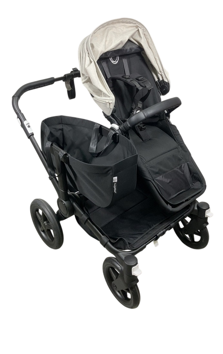 Shop Bugaboo Donkey 5 Mono Stroller, 2024, Black, Midnight Black, Misty White at GoodBuy Gear