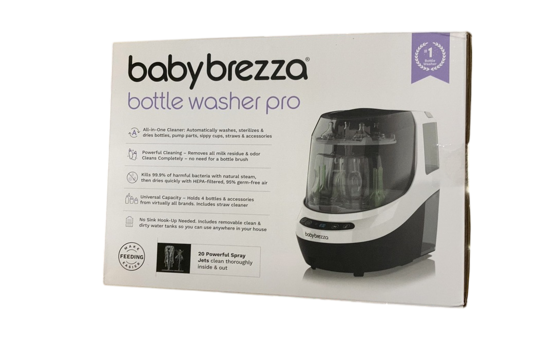Shop Baby Brezza Bottle Washer Pro, White/Black at GoodBuy Gear