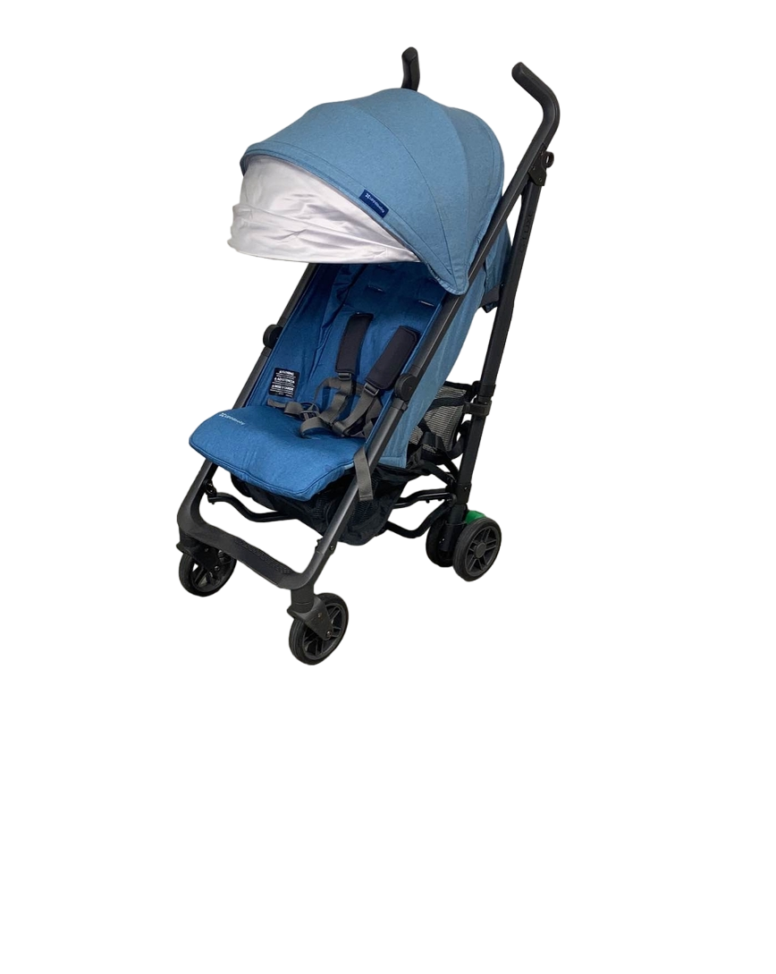 uppababy g luxe blue UPPAbaby G-LUXE Stroller, 2023, Charlotte (Coastal Blue)