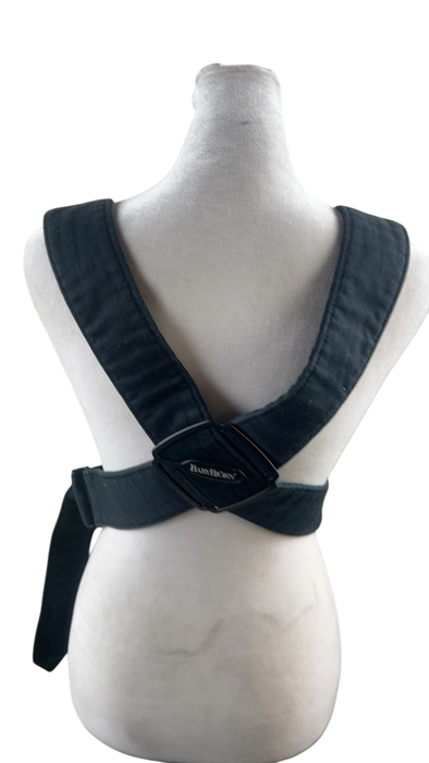 Shop BabyBjorn Baby Carrier Mini, Black Cotton at GoodBuy Gear