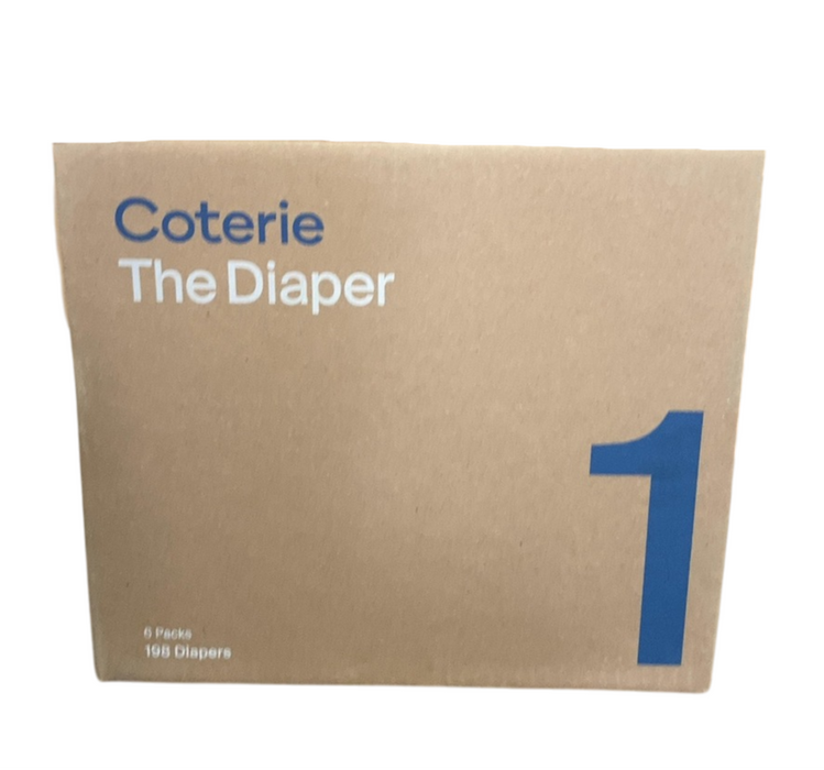 Shop Coterie Size 1 Diapers, 198 at GoodBuy Gear