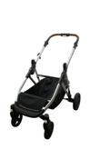 Shop Mockingbird 2.0 Single to Double Stroller Frame, 2024, Silver With Penny Leather at GoodBuy Gear