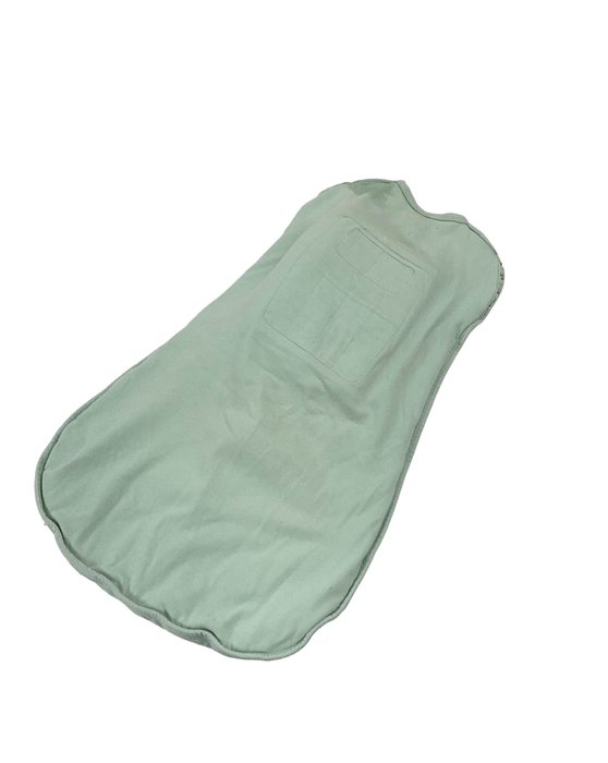 secondhand Dreamland Weighted Swaddle, Sage Green, 0-6 months