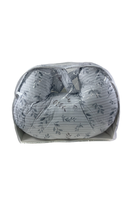 Shop Boppy Best Latch Breastfeeding Pillow, Grey Leaf Stripe at GoodBuy Gear
