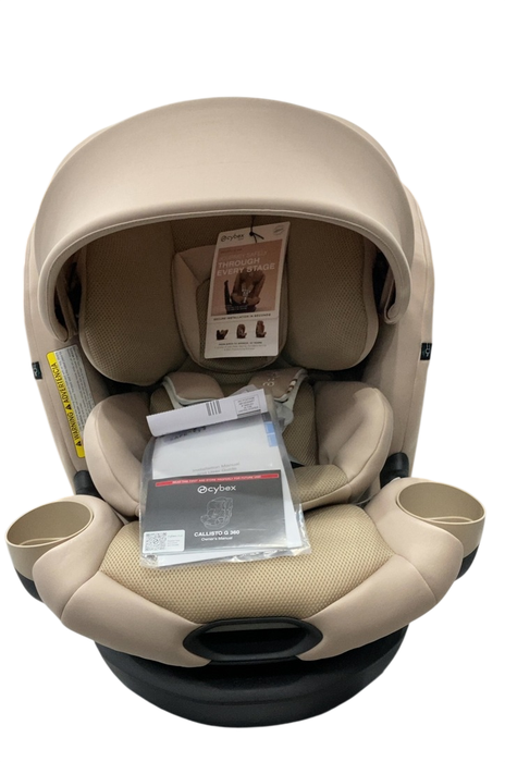Shop Cybex Callisto G 360 All-in-One Car Seat, 2025, Almond Beige at GoodBuy Gear