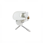 Shop Evomove Nomi Highchair, White, White Oak at GoodBuy Gear
