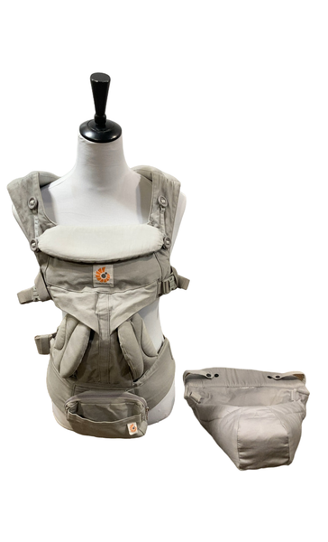 ergobaby omni 360 all carry positions Ergobaby Omni 360 Cotton Baby Carrier, Pearl Grey