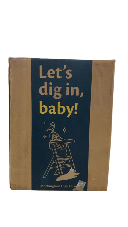 Shop Mockingbird High Chair, 2.0, Cloud Beech, White at GoodBuy Gear