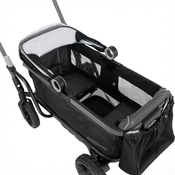 Shop Evenflo Shyft Rideshare All-Terrain Performance Stroller Wagon, 2023, Sterling Black at GoodBuy Gear