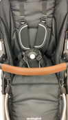 Shop Mockingbird Single to Double 2.0 Stroller, 2025, Black, Silver With Penny Leather, Windowpane at GoodBuy Gear