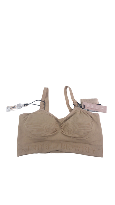 Shop Kindred Bravely Sublime Hands-Free Pumping & Nursing Bra, Regular, Small, Beige at GoodBuy Gear