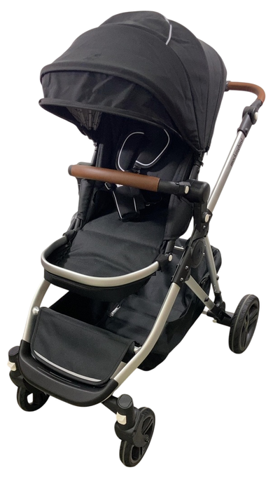 Shop Mockingbird Single to Double 2.0 Stroller, 2025, Black, Silver With Penny Leather, Windowpane at GoodBuy Gear