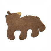 Shop Nivas Bear Wall Art, Brown at GoodBuy Gear