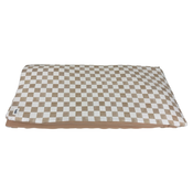 Shop Toki Kids Standard Padded Play Mat 40" x 40", Checker Toffee at GoodBuy Gear