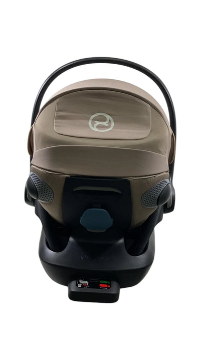 Cybex Cloud T SensorSafe Infant Car Seat With Base, 2024, Cozy Beige
