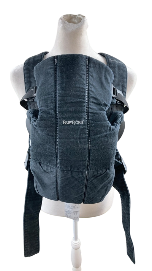 Shop BabyBjorn Baby Carrier Mini, Black Cotton at GoodBuy Gear