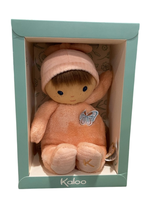 Shop Kaloo Fabric Baby Doll, Zinnia (Peach) at GoodBuy Gear