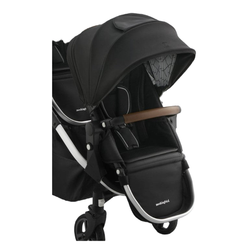 Shop Mockingbird 2nd Seat Kit 3.0, Black Windowpane, Silver with Penny Leather at GoodBuy Gear
