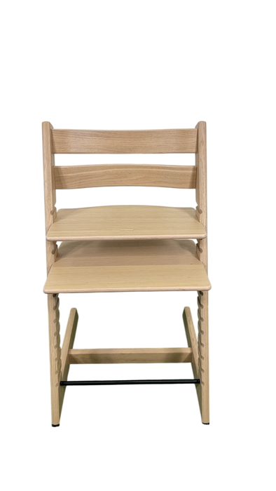 Shop Stokke Tripp Trapp High Chair With Baby Set, Oak Natural, 2 at GoodBuy Gear