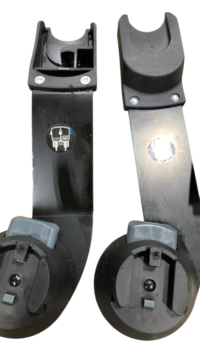 Shop Bumbleride Indie Twin Car Seat Adapters Set for Nuna/Cybex/Maxi Cosi/Clek, Black at GoodBuy Gear