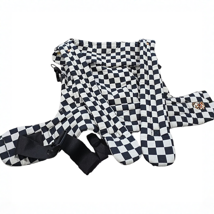 Shop Mabē The Monarch Carrier, Ebony Check at GoodBuy Gear