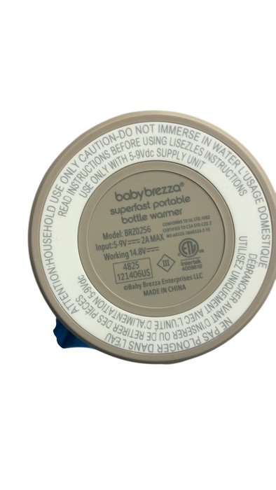 Shop Baby Brezza Super Fast Portable Bottle Warmer, Taupe at GoodBuy Gear