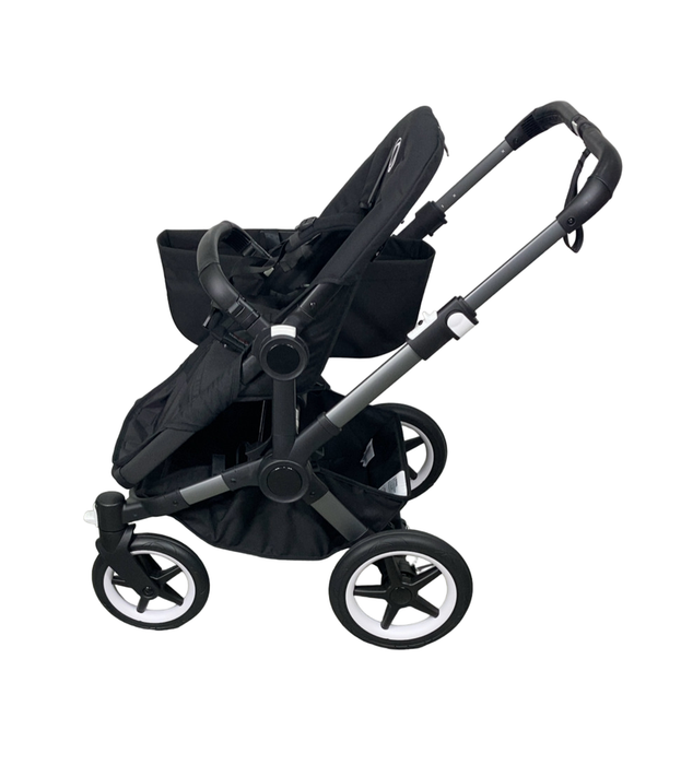 Shop Bugaboo Donkey 5 Mono Stroller, 2024, Black, Midnight Black, No Canopy at GoodBuy Gear
