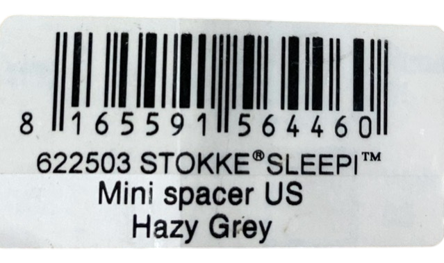 Shop Stokke Sleepi Mini Spacer, Hazy Grey, V2 at GoodBuy Gear