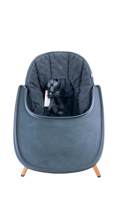 Shop Lalo The Chair with Cushion, Licorice, Licorice, Natural at GoodBuy Gear