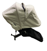 Shop Bugaboo Donkey 5 Duo Extension Set, 2023, Black, Midnight Black, Misty White, with Canopy at GoodBuy Gear