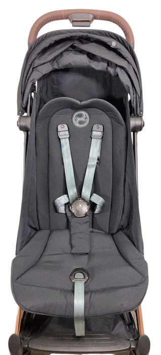 Shop Cybex Coya Stroller, 2023, Rose Gold, Sepia Black at GoodBuy Gear