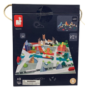 Shop Janod 60 Kubix Blocks + City Puzzle, J08304 at GoodBuy Gear