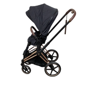 Shop Cybex PRIAM Stroller, 2019, Premium Black, Rose Gold at GoodBuy Gear