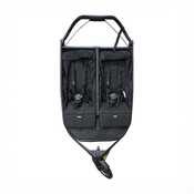 Shop Thule Urban Glide 3 Double Stroller, 2025, Black, Magnetic Harness at GoodBuy Gear