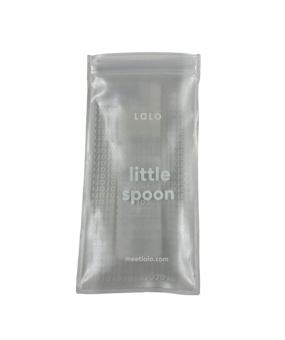 Lalo Little Spoon 2 Pack, Blueberry