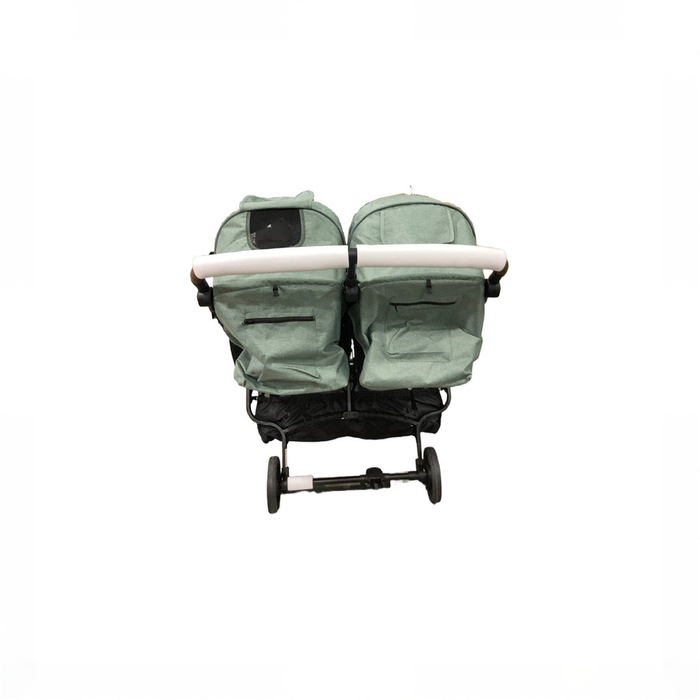 Shop Strolee V2 Double Stroller, 2025, Sage at GoodBuy Gear