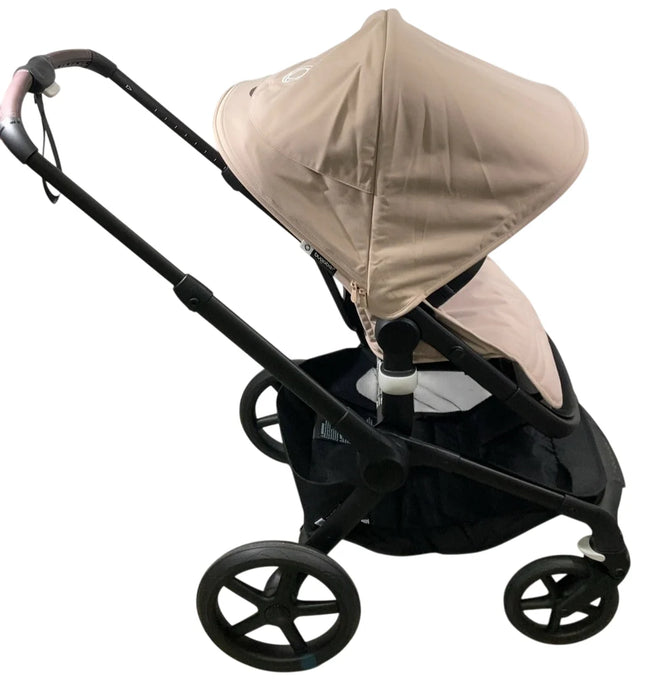 Bugaboo Fox 5 Stroller, 2024, Black, Desert Taupe