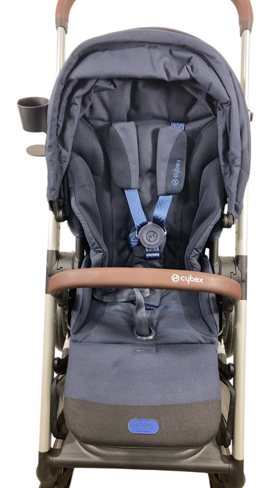 Shop Cybex Balios S Lux Stroller, Silver, Ocean Blue, 2024 at GoodBuy Gear