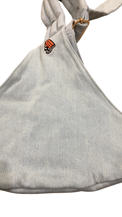 Shop Mabē The Monarch Toddler Sling, Dream Wash Denim at GoodBuy Gear