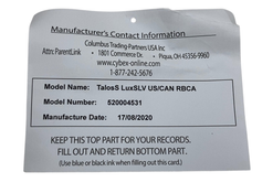 Shop Cybex Talos S Lux Stroller, 2020, Deep Black at GoodBuy Gear