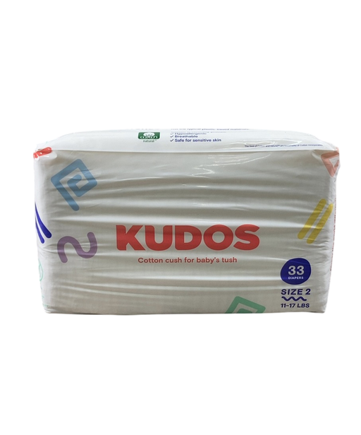 Shop Kudos Diapers, White, 2, 33 at GoodBuy Gear