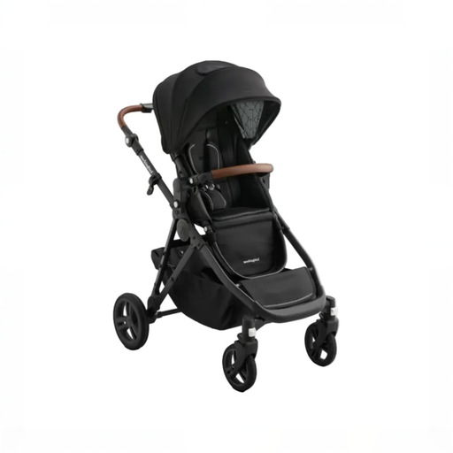Shop Mockingbird Single 3.0 Stroller, 2025, Silver with Penny Leather, Solid Black at GoodBuy Gear