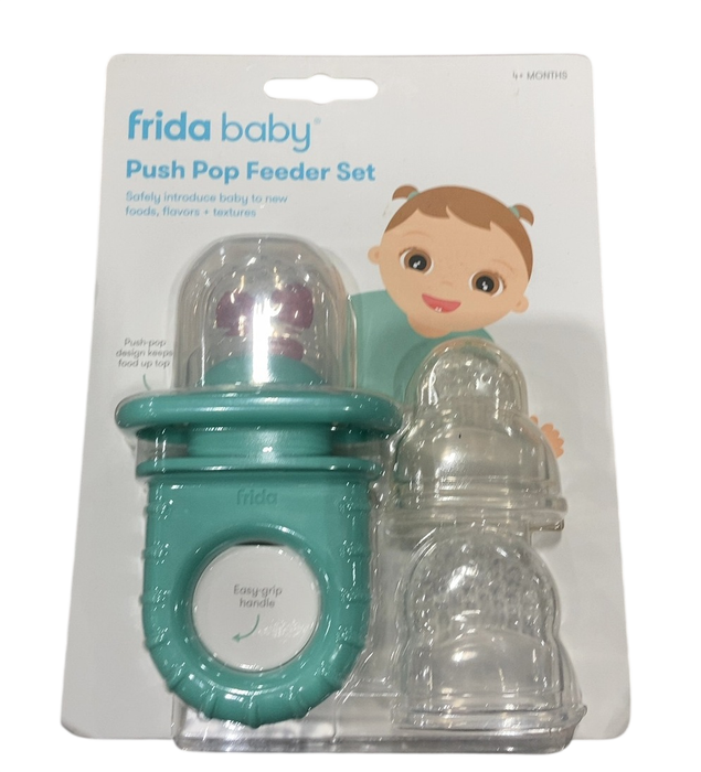 Shop FridaBaby Push Pop Feeder Set, Teal at GoodBuy Gear