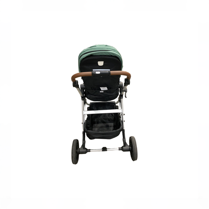 Shop DRAFT - Mockingbird Single to Double 3.0 Stroller, 2025, Sage, Silver with Penny Leather at GoodBuy Gear