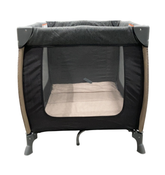 Shop Monbebe Play Yard with Full-Size Rocking Bassinet, Castle Point at GoodBuy Gear
