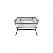 Shop Delta Children Close2Me Bedside Bassinet, Grey Tweed at GoodBuy Gear