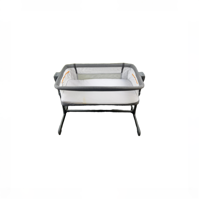 Shop Delta Children Close2Me Bedside Bassinet, Grey Tweed at GoodBuy Gear