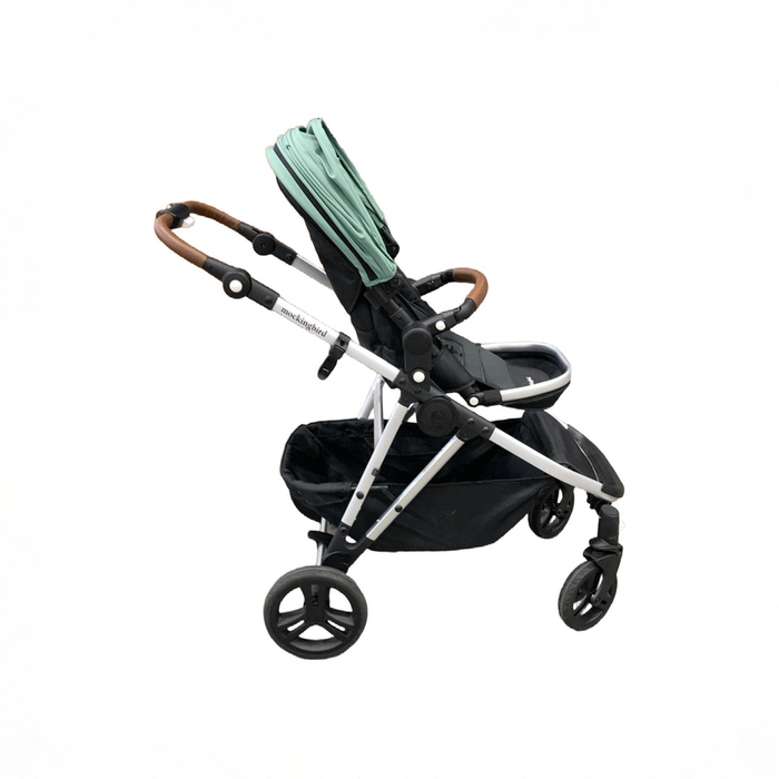 Shop DRAFT - Mockingbird Single to Double 3.0 Stroller, 2025, Sage, Silver with Penny Leather at GoodBuy Gear