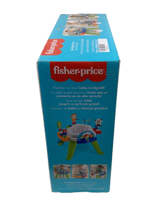 secondhand Fisher Price 3-in-1 Spin & Sort Activity Center